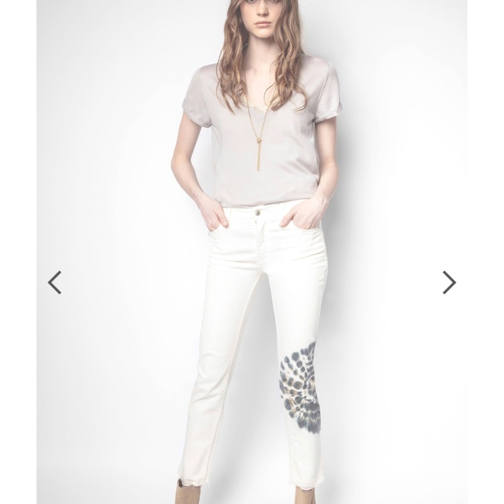 ❌SOLD❌ Zadig & Voltaire Elton Denim Tye and Dye Jeans 👖